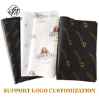 Customized Printed Logo Gold Waterproof Eco-friendly Recyclable Gift Wrapping Tissue Rose Mixed Pulp Packaging