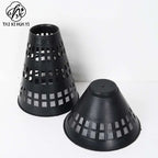 Christmas Design Plastic Container Flower Holder with Drainage Hole for Garden Use-Durable Modern Minimalist