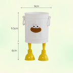 Teacher's Day DIY Bouquet Making Kit-Premium Plastic Flower Bucket Funny Pen Holder with High-Grade Wrapping Materials