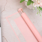 Pure Paper Waterproof Glass Paper Bouquet Single-sided Coated Flower Wrapping Gift Packaging Material
