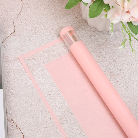 Pure Paper Waterproof Glass Paper Bouquet Single-sided Coated Flower Wrapping Gift Packaging Material