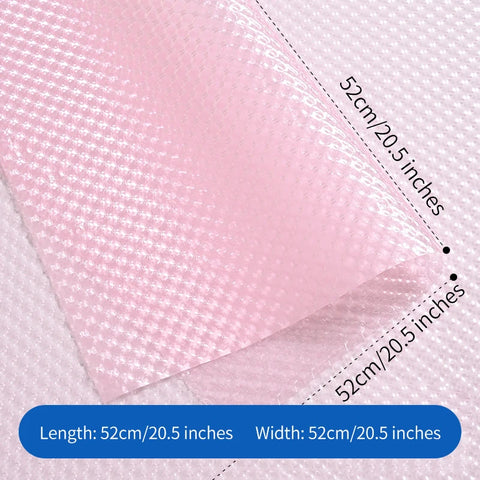 52*52cm Bright Colorful Tridimensional Bubble Design PVC Coated Waterproof Plastic Flower Wrapping Paper