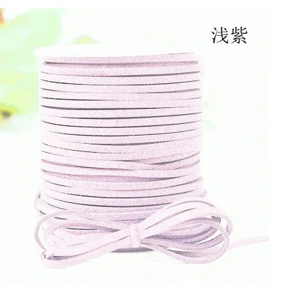 Wholesale 45-Yard Velvet 3mm Flat PVC Strap Floral Suede Binding for DIY Crafts Christmas Birthday Halloween