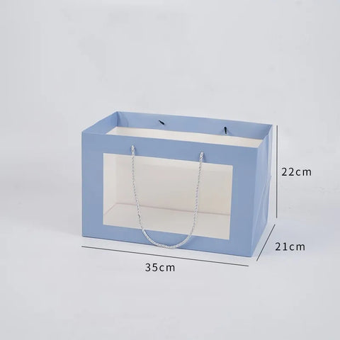 Cradle Flower Box Egg Postpartum Hand Gift Box Flower Basket Flower Bouquet Packaging Box