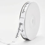 Wholesale Eco-friendly Polyester Printed Handmade Single Face Slogan Cake Decorative Ribbon Wedding