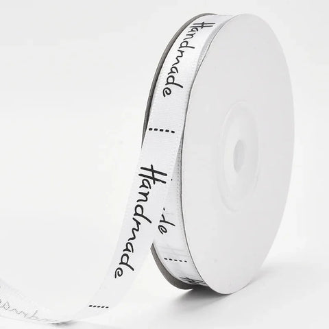 Wholesale Eco-friendly Polyester Printed Handmade Single Face Slogan Cake Decorative Ribbon Wedding