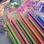 Colorful World Bouquet Packaging Paper Single-Sided Coated Film
