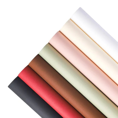 Fenghua Thick Kraft Paper Single-Sided Solid Color Korean Bouquet Material for Unique Packaging Elegant Touches
