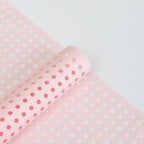 Single-Sided Coated Embossed Hollow Hole Paper Flower Waterproof Decorative Packaging Paper