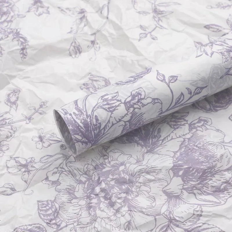 Christmas Premium Quality Recyclable Art Paper Waterproof Wrapping Paper 50*70cm Soft Thin Home Store Use Perfect Christmas Gift