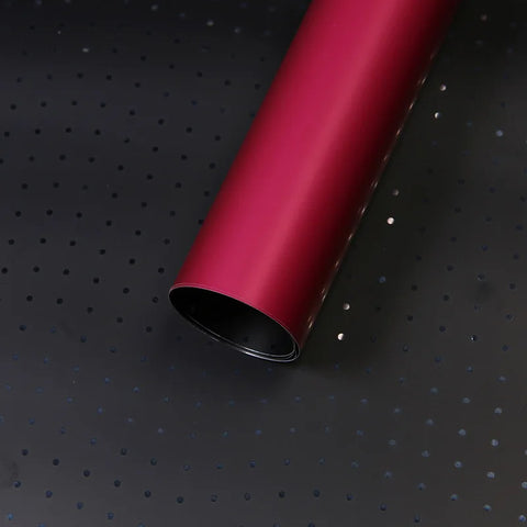 High-End Aluminum Plated Round Dot Thickened Wrapping Paper Small Waterproof Flower Design Single Side Coating