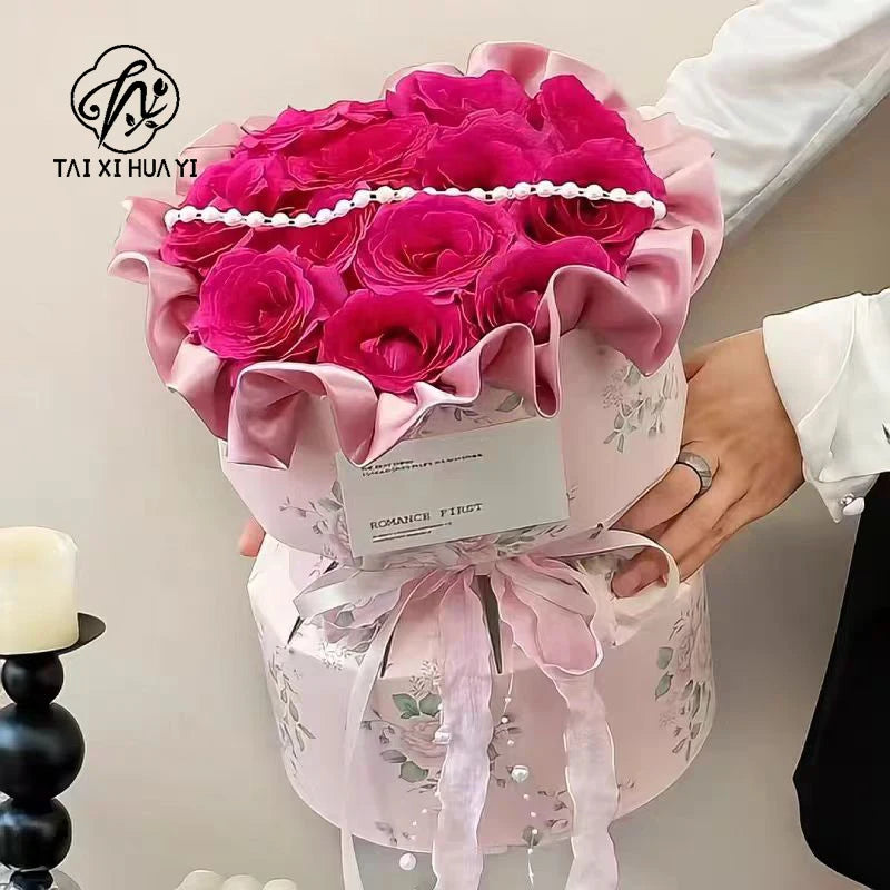 Single-Sided Coating Floral Packaging Paper Convenient Fixed Shape for Bouquet Arrangements Essential for Flower Shops