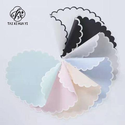 Cloud Jelly Floral Art Paper Virgin Pulp Style Waterproof Packaging for Flower Shops Bouquets and Gift Wrapping