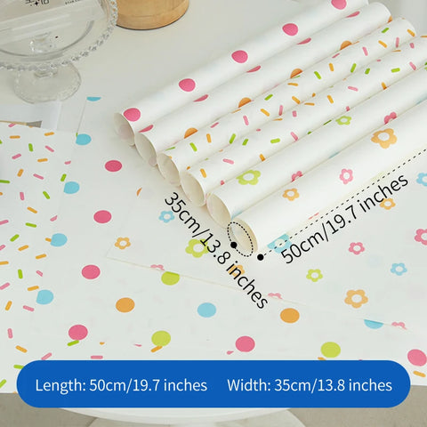 Fluffy Toy Bouquet Wrapping Paper, Ins Snow Pear Texture with PE Coating for Creative Bouquet Papel Coreano Flowers Paper