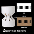 Round Cylinder Bouquet Lined with Fast Wrapping Flower Artifact Stamped Flowers Wrapping Paper Material Folded Elegant Folders