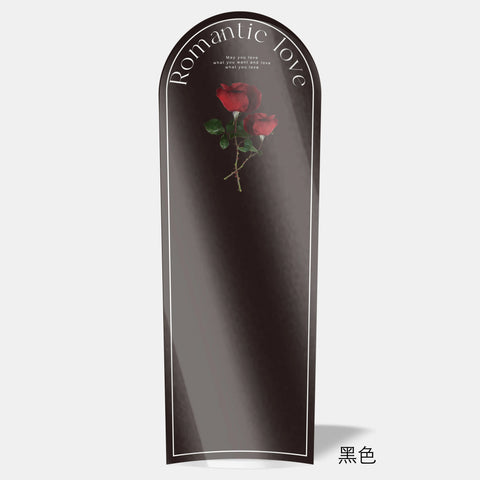 20-Pack Clear Plastic Rose Flower Bouquet Bags PE Coating for Floral Arrangements Mother's Day Gifts Florist Packaging Supplies