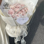 Fishtail Luxury Satin Silk Ribbon Fresh Flower DIY Material Wavy Edge Bow Ribbon Cake Edge Christmas