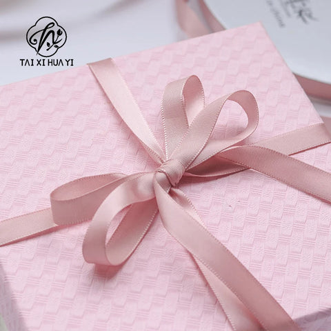 0.6cm Ribbon Flower Bow for DIY Packaging DIY Bow Bouquet for Wedding or Christmas Valentine's Day Ribbon
