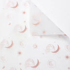 Wholesale Moon Pattern Art Paper Flower Wrapping Waterproof Birthday Gift Packaging Tissue for Florists Gift Wrapping Paper