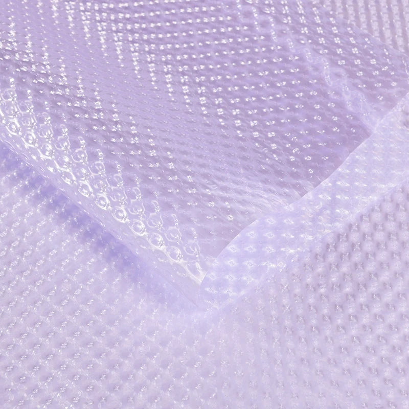 52*52cm Bright Colorful Tridimensional Bubble Design PVC Coated Waterproof Plastic Flower Wrapping Paper