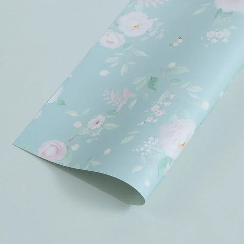 High Quality Waterproof Coated Single Side Flower Wrapping Paper Flower Shop Bouquet Wrapping Paper