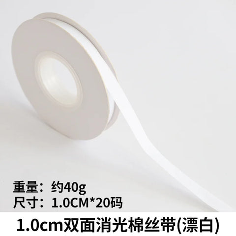 Versatile Christmas Gift Ribbons Wide Cotton DIY Bow Hair Accessories & Handmade Jewelry Ribbons