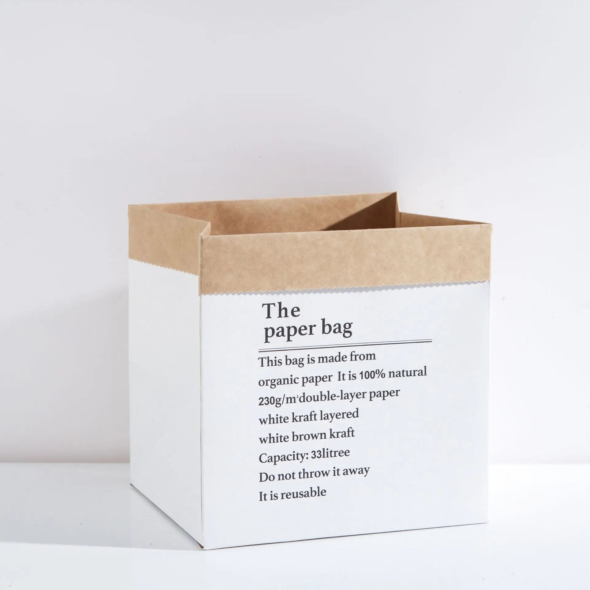 High Quality Printed Kraft Paper Bag Valentine's Day Flower Packaging for Bouquet Hug Bag Presentation