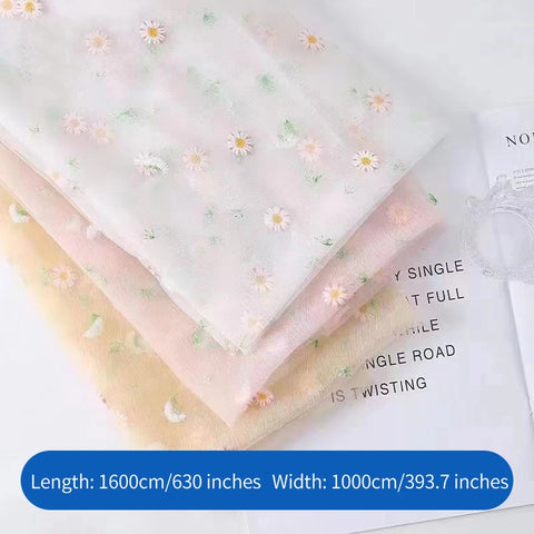 Companion Sun Fairy Yarn Flower Packaging Little Shadow Mesh Series with Single Side Coating