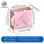 Portable Foldable Craft Paper Flower Box Handmade Floral Gift Packaging Materials for Flowers
