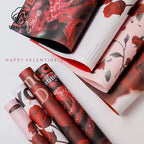 Rose Diary Coated Kraft Paper Bouquet Internet Celebrity Paper Flower Packaging Gift Paper