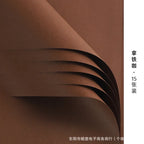 Fenghua Thick Kraft Paper Single-Sided Solid Color Korean Bouquet Material for Unique Packaging Elegant Touches