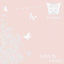 Waterproof Gift Bouquet Packaging Paper Nosha Paper with Single-sided Coating Butterfly Print Design