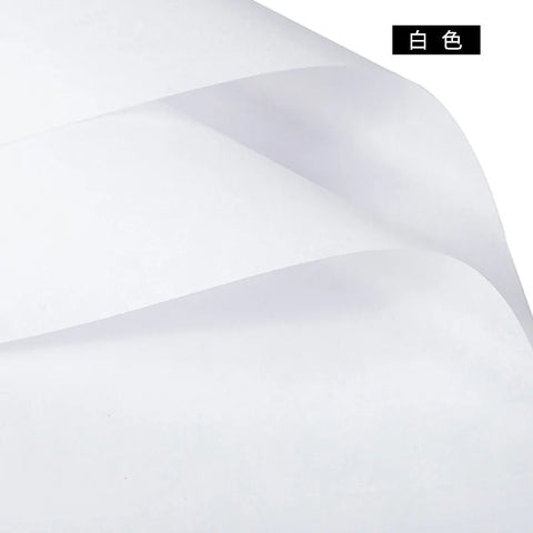 Customized Advanced Ins Snow Pear Flower Wrapping Paper Single Side PE Coated for Village-inner Use