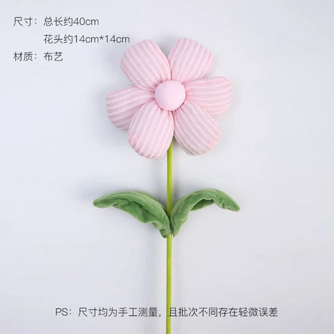 Teacher's Day Single Sunflower Plush Doll Bouquet-Smile Design DIY Floral Craft Supplies for Festival Gift Guangdong China