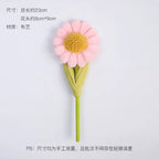 Teacher's Day Single Sunflower Plush Doll Bouquet-Smile Design DIY Floral Craft Supplies for Festival Gift Guangdong China