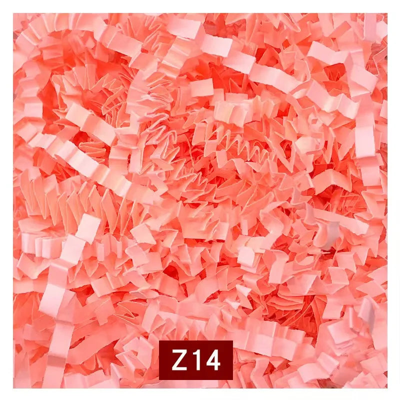 Elegant Luxury Crepe Paper Crinkle Cut Shredded Material for Gift Baskets and Box Packaging Premium Decorative Filler