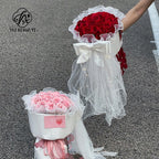 Wholesale Polyester Flowers Wrapping Paper for Gift Packaging Floral Bouquet Decoration Materials