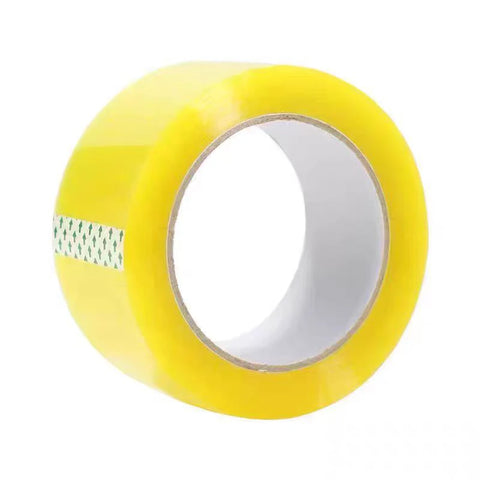 High Quality BOPP Single-Sided Adhesive Tape Transparent Packing Tape for Sealing Cardboard Boxes Pressure Sensitive Hot Melt