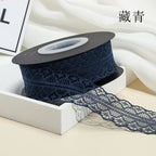 Luxury Ribbon Lace Hollow Lace 25 Sizes Baked Cake Packaging for Valentine's Day Christmas and Wedding Featuring Flowers