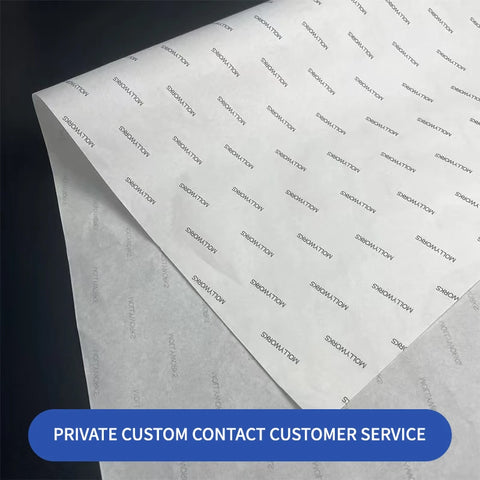 Customized White Art Paper Gift Wrapping for Shoes and Clothing Eco-friendly & Waterproof