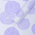 DIY Valentine's Day Gift 58*58cm Art Paper Rose & Carnations Wrapping Paper Virgin Pulp Style Flower Wrapping Paper
