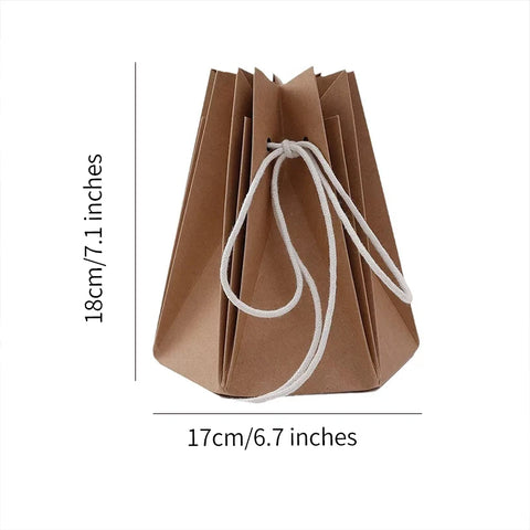 Eco-Friendly Kraft Paper Bouquet Packaging Bag Waterproof Flower Bag with Box Packaging Feature
