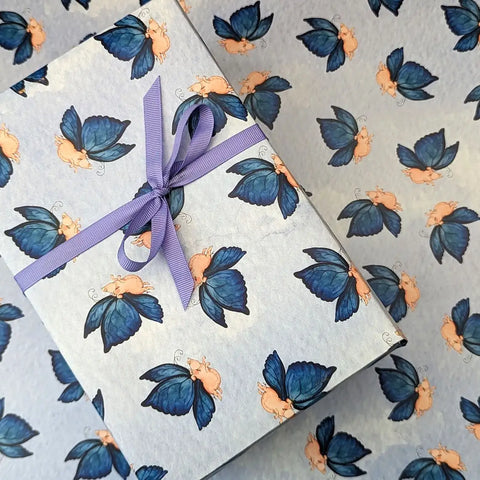 Wholesale Printed Duplex Board Gift Wrapping Paper Roll Waterproof & Eco-Friendly Large Size for Holiday Packaging