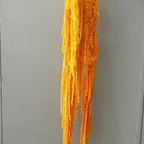 Preserved DIY Tassel Dried Decoration Flower Wall Backdrop White Artificial Flower Table Runners for Wedding Decor