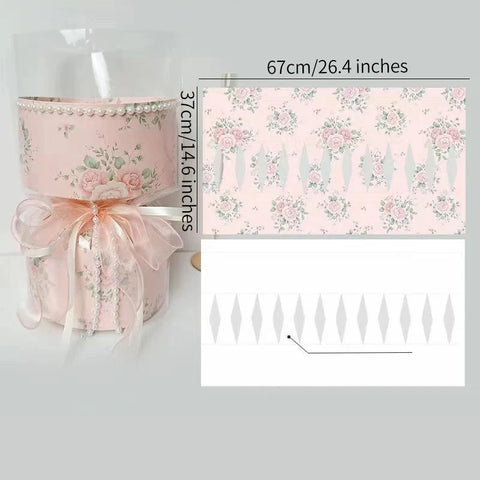 Single-Sided Coating Floral Packaging Paper Convenient Fixed Shape for Bouquet Arrangements Essential for Flower Shops