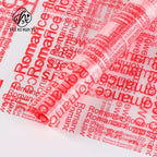 Virgin Pulp Super Soft Waterproof Flower Wrapping Paper PVC Coated Bouquet and Gift Wrapping Paper