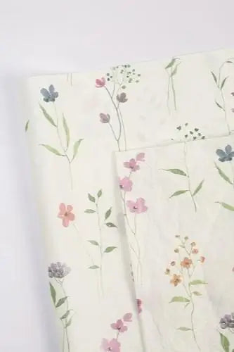Wholesale Coated Flower Wrapping Paper Colorful Floral Pattern Waterproof Bouquet Packing Paper for Florists