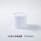 Portable and Waterproof Biodegradable Kraft Paper Flower Box Handheld Round Cylinder Packaging for Fashionable Gifts