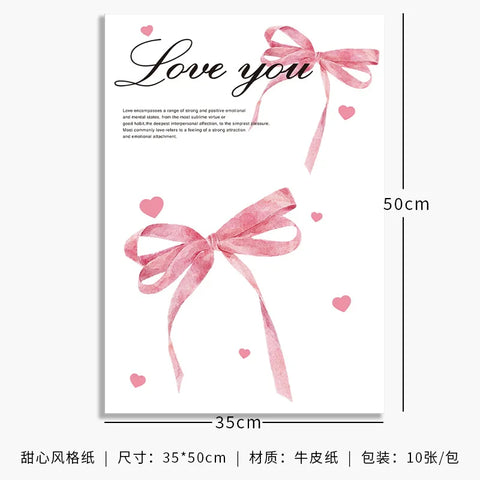 Mother's Day Eco-Friendly Recyclable Sweetheart Style Flower Kraft Paper Packaging Single Side Coated Elegant Romantic Gift Wrap
