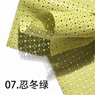 Artistic Marble Purple Specialty Paper PVC Coated for Elegant Flower Bouquet and Gift Wrap Single Side Printing Compatibility